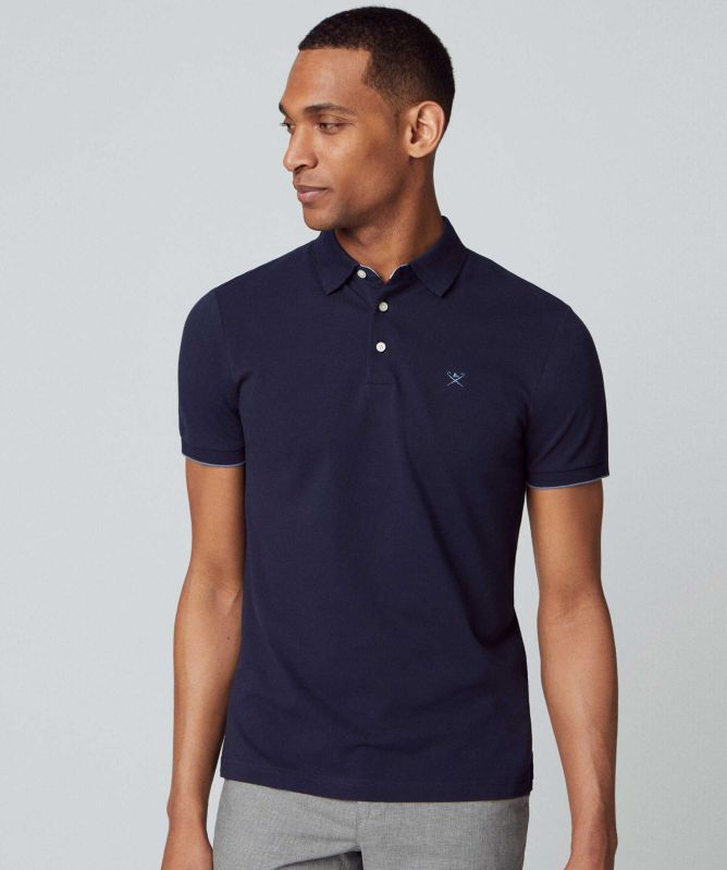 Hackett Stripe Trim Polo Shirt | Jules B