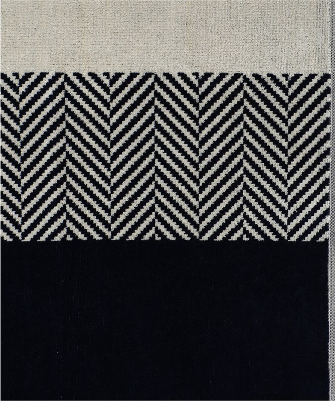Hackett Jacquard Herringbone Striped Beach Towel