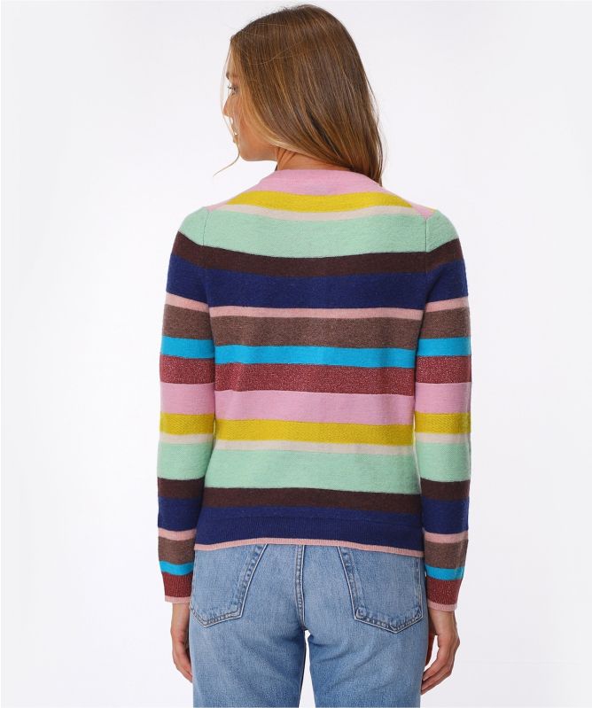 Paul Smith Merino Wool Stripe Cardigan