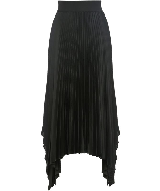 JOSEPH Knit Weave Plissé Ade Skirt