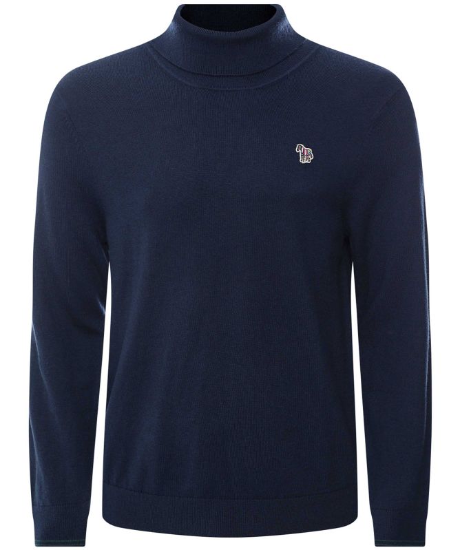 Paul Smith Roll Neck Zebra Jumper