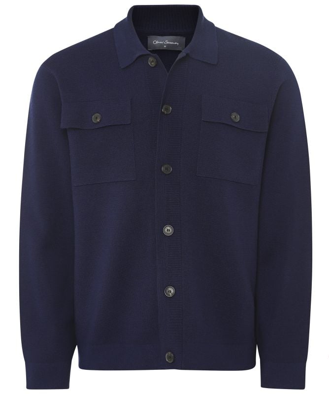 Oliver Sweeney Merino Wool Mellis Overshirt