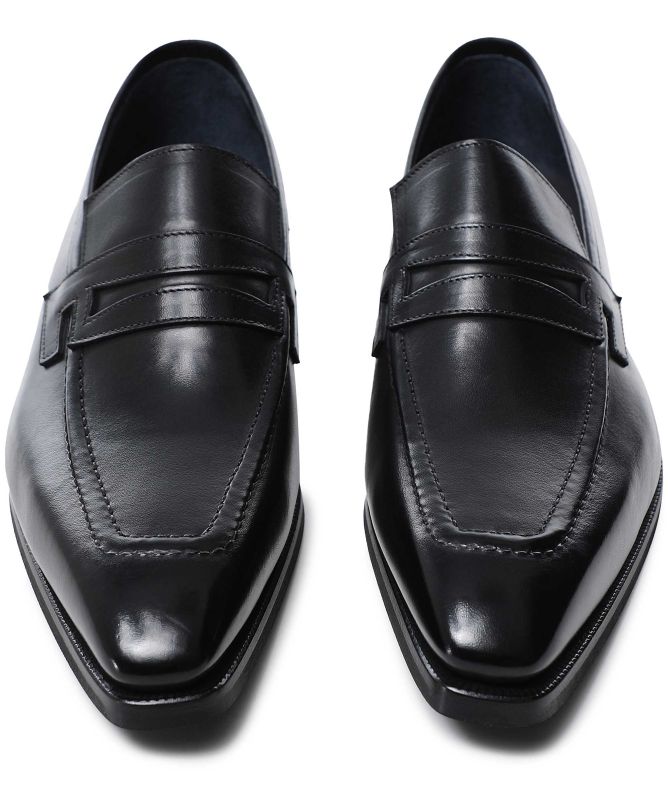 Jules B Leather Penny Loafers