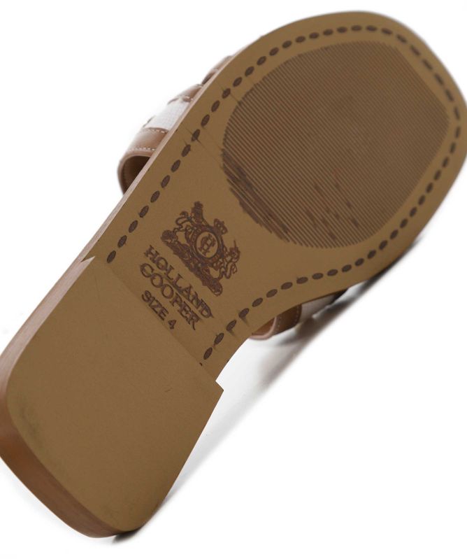 Holland Cooper Canvas Monogram Slides