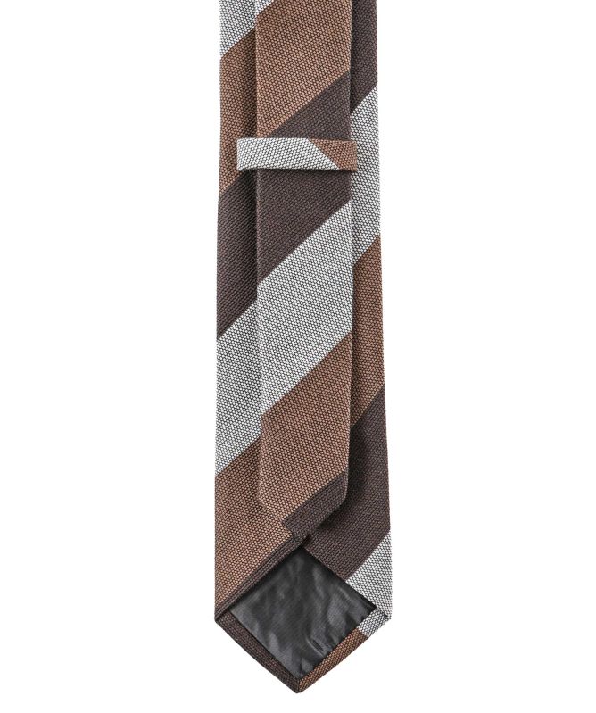 Amanda Christensen Silk Wide Stripe Tie