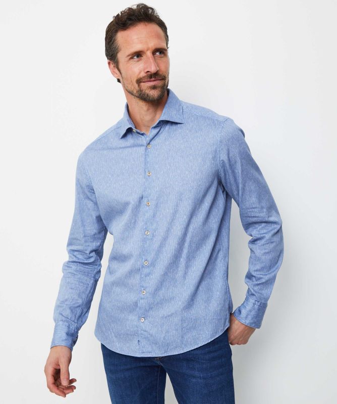 Stenstroms Slimline Herringbone Shirt