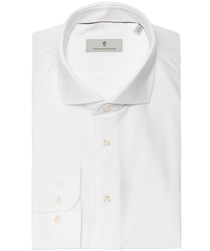 Thomas Maine Tailored Fit Knitted Roma Shirt