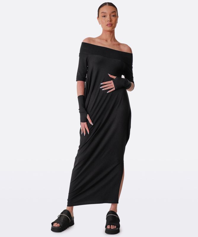 Zubo1 Short Sleeve Maxi Dress