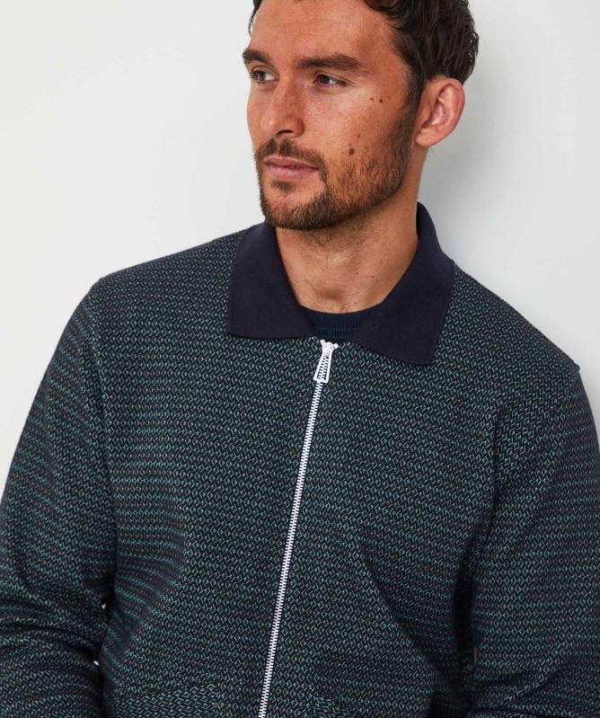 Paul Smith Knitted Zip Cardigan