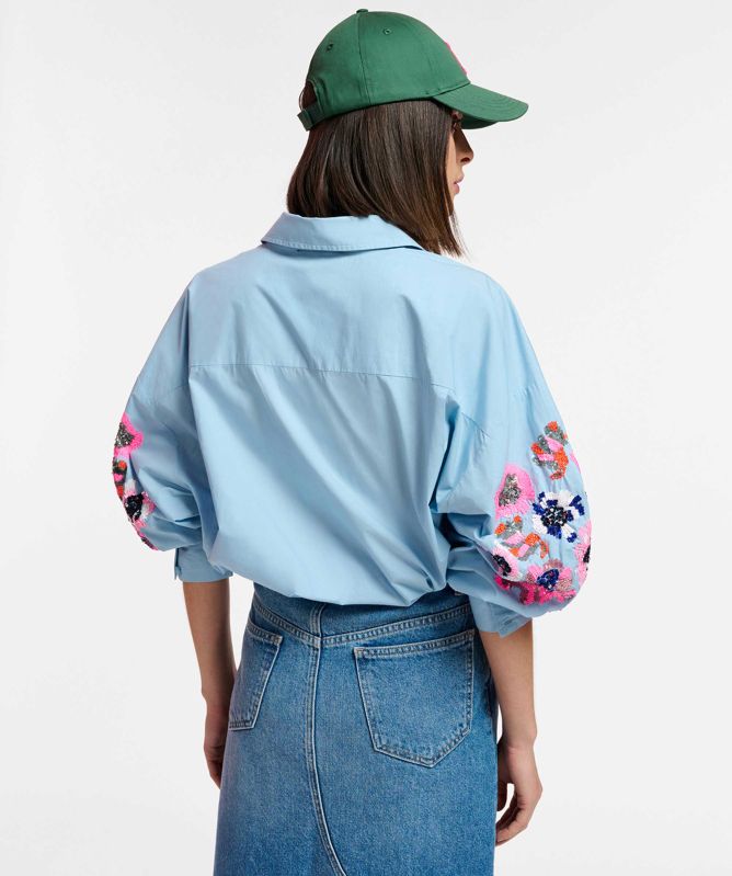 Essentiel Antwerp Eliana Embroidered Shirt