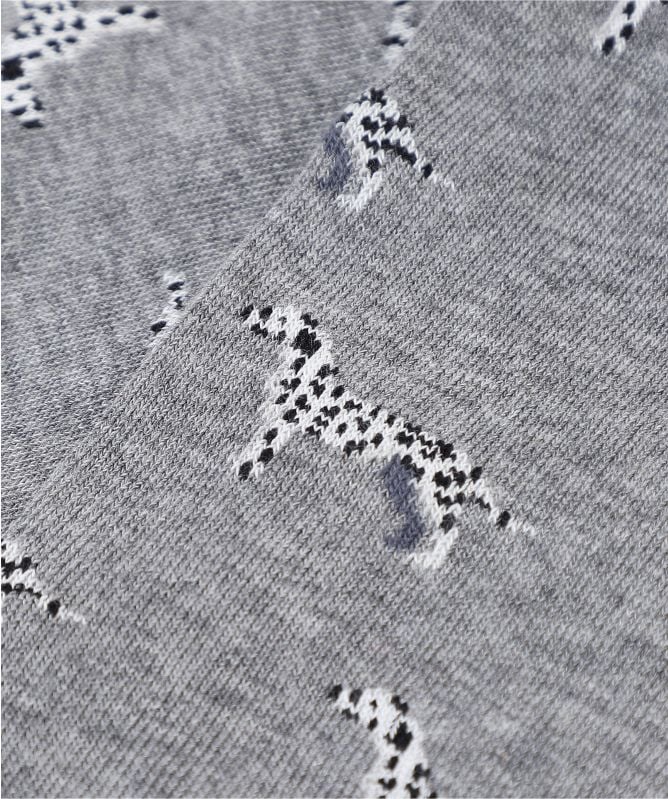 J. Blades Cotton Blend Dalmatian Socks