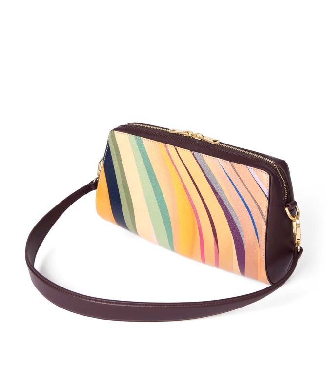 Paul Smith Bridget Swirl Leather Shoulder Bag