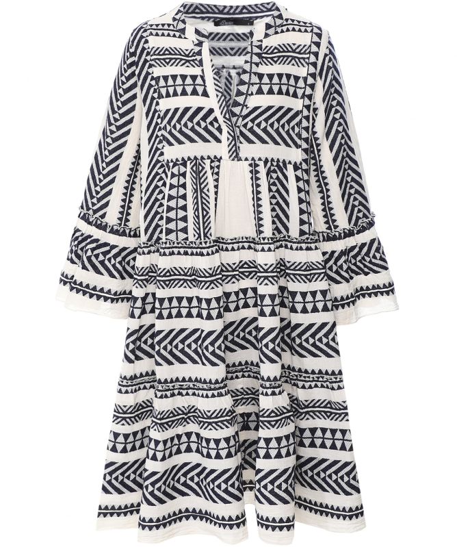 Devotion Twins Ella Embroidered Knee Length Dress