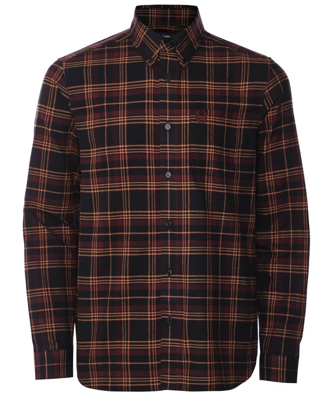 Fred Perry Brushed Twill Tartan Shirt
