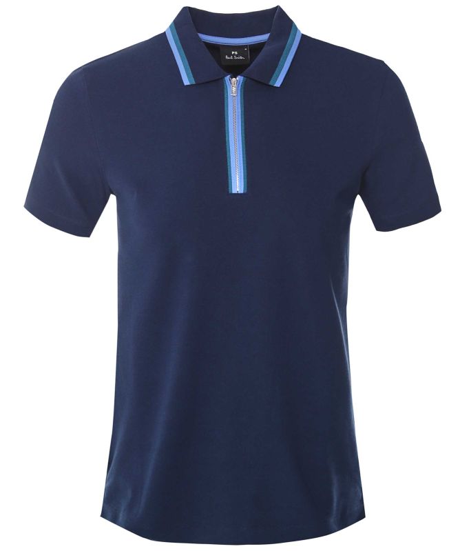 Paul Smith Zip Polo Shirt
