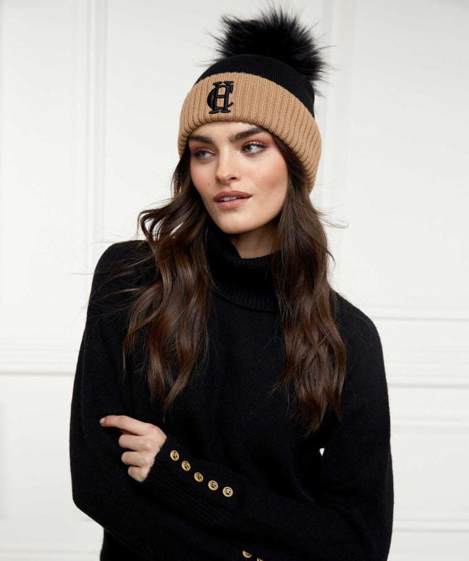 Holland Cooper Chelsea Bobble Hat
