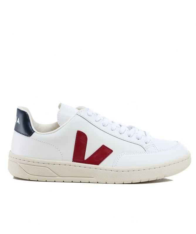 VEJA Mens Leather V-12 Sneakers