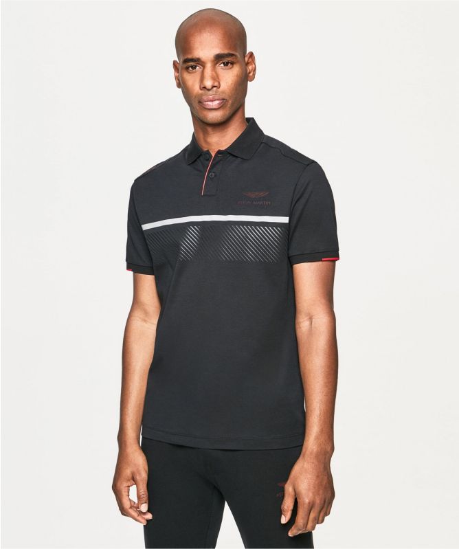 Hackett Dynamic Print AMR Polo Shirt