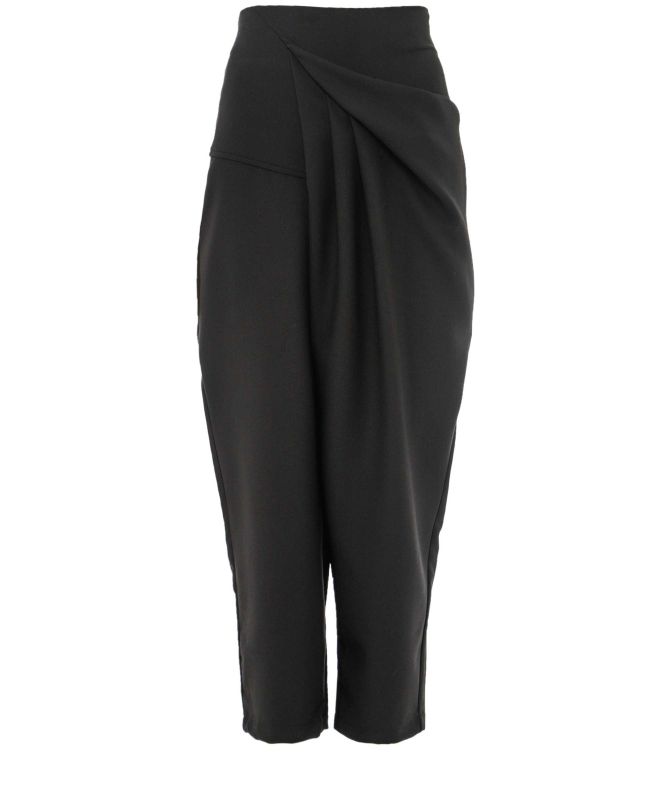 Bize Asymmetric Drape Trousers