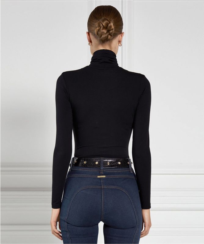 Holland Cooper Long Sleeve Roll Neck Top