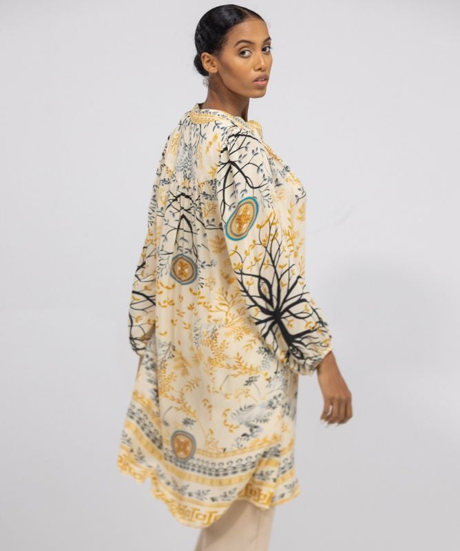 Inoa Brisbane Silk Knee-Length Dress