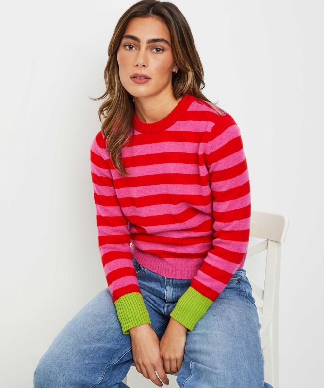 ERIBÉ Stobo Fairisle Reversible Jumper