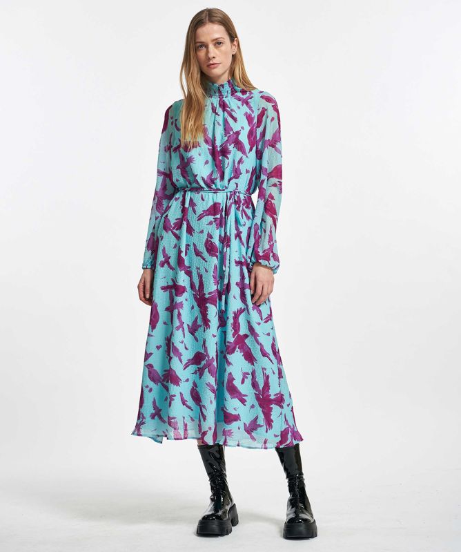 Essentiel Antwerp Puff Sleeve Eshanti Dress
