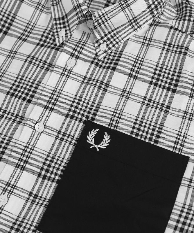 Fred Perry Check Patch Pocket Shirt M1505 129