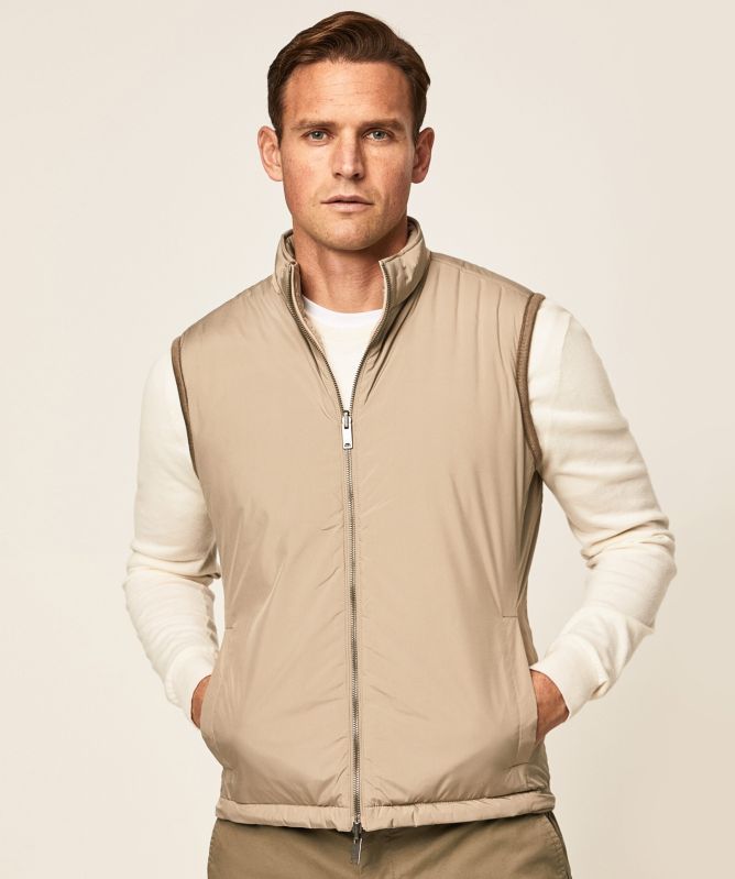 Hackett Reversible Quilted Gilet