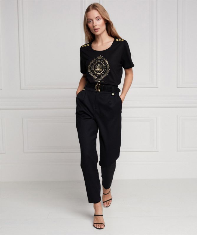 Holland Cooper Ornate Crest Tee