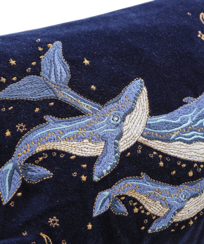 Elizabeth Scarlett Mystical Whale Everyday Pouch