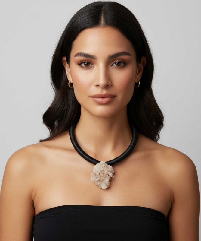 Veronique Designs Gemstone Necklace