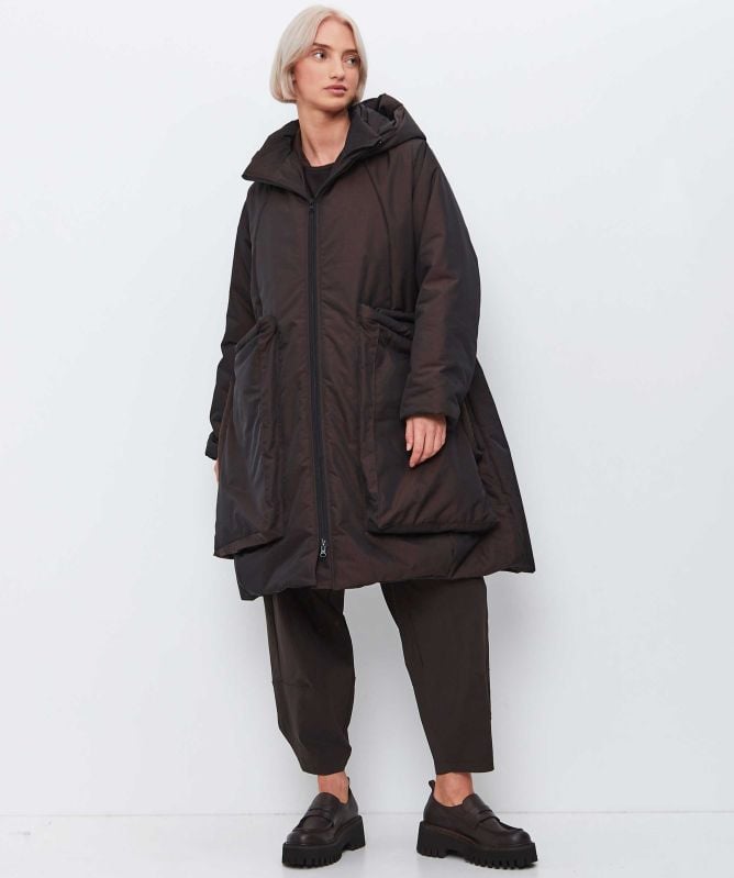 Manesera Long Puffer Coat