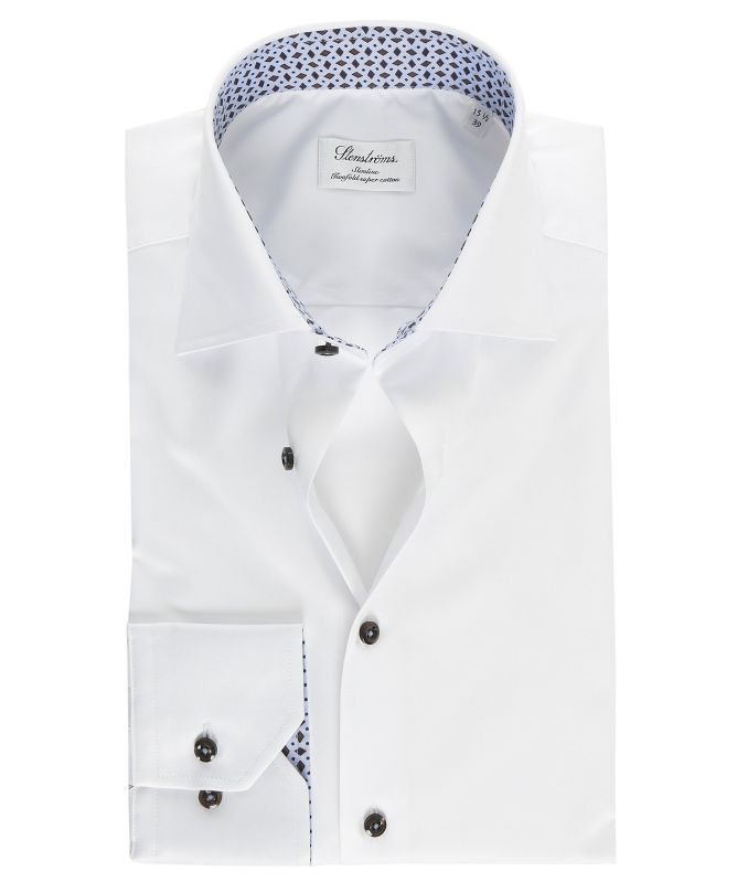 Stenstroms Slimline Diamond Trim Shirt