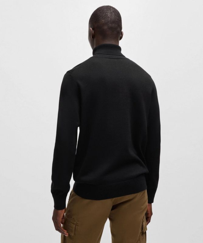 BOSS Cashmere Mix Akiro_S Roll Neck Jumper