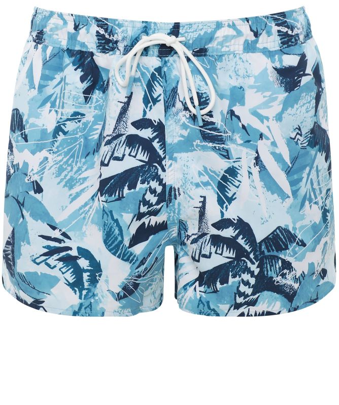 BOSS Tropical Print Cala Swim Shorts
