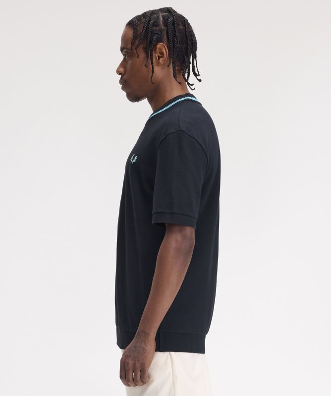 Fred Perry Crew Neck Pique T-Shirt