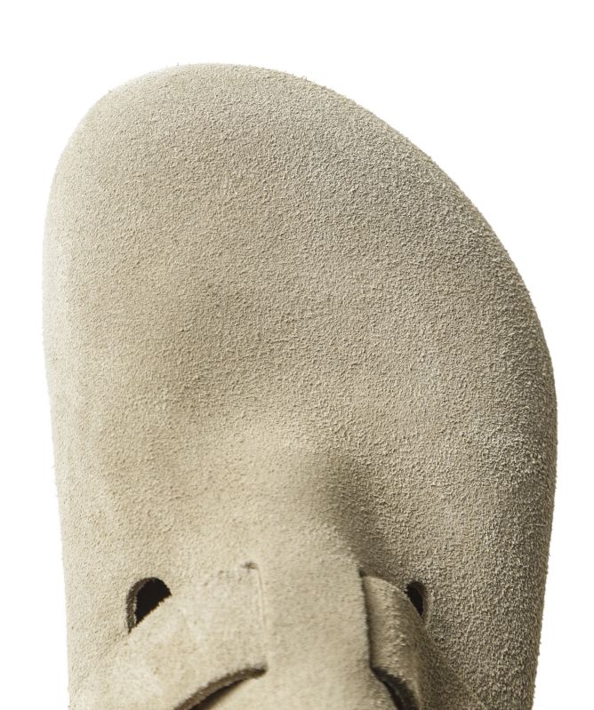 Birkenstock Boston Suede Leather Clogs