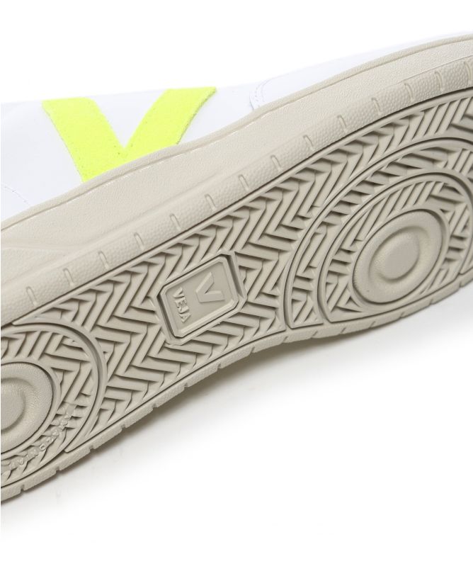 VEJA Jaune V-12 Leather Sneakers
