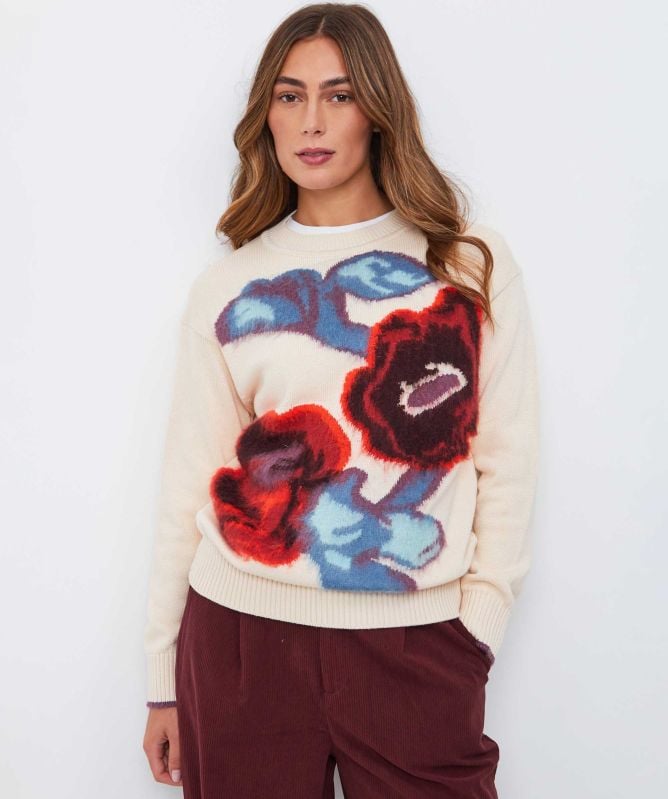 Paul Smith Floral Crew Neck Jumper