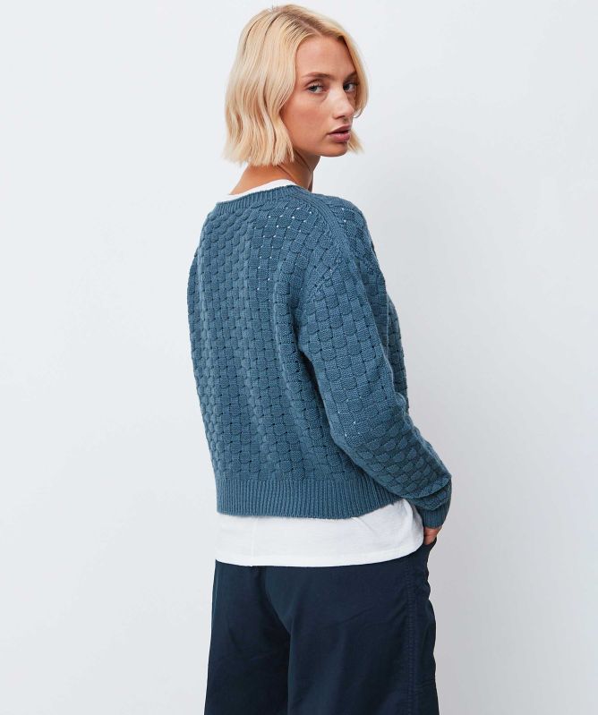 OSKA Textured Grid Knit 525/8545 Jumper