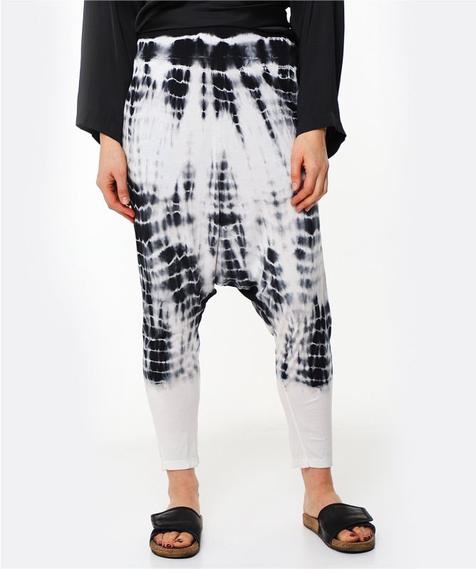 NU London Bamboo Tie Dye Harem Pants