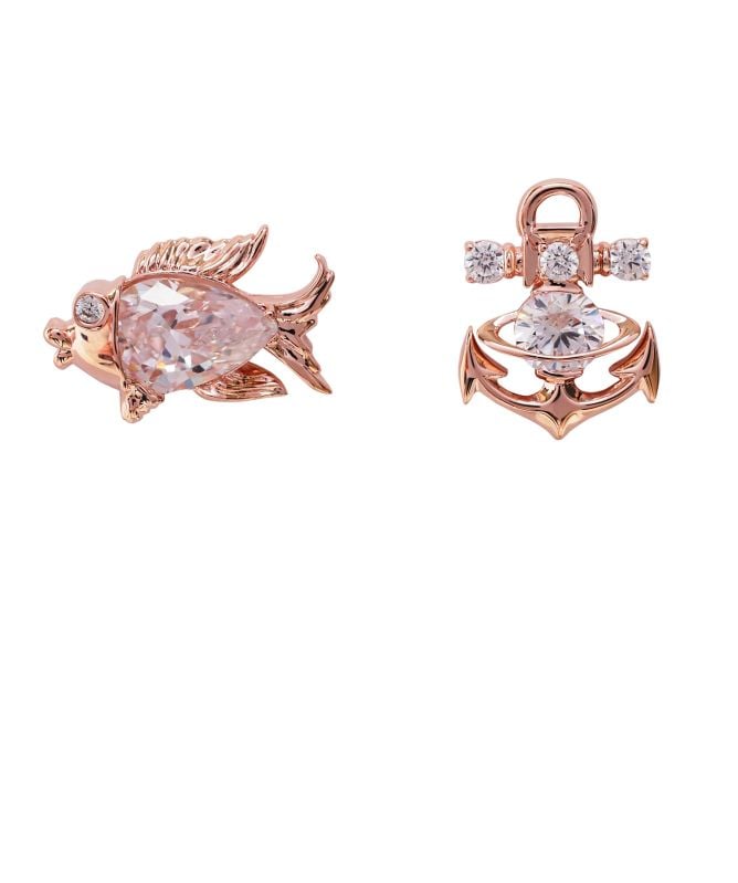 Vivienne Westwood Marialena Fish Earrings