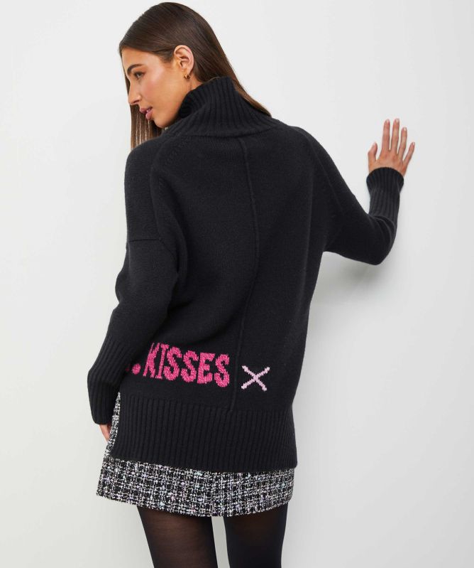 Eddy and Ivy Love Kisses Merino Cashmere Jumper