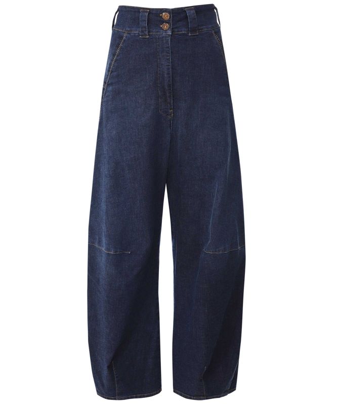 Lurdes Bergada Baggy Blue Jeans