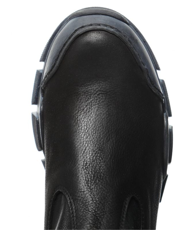 Lofina Long Leather Boots