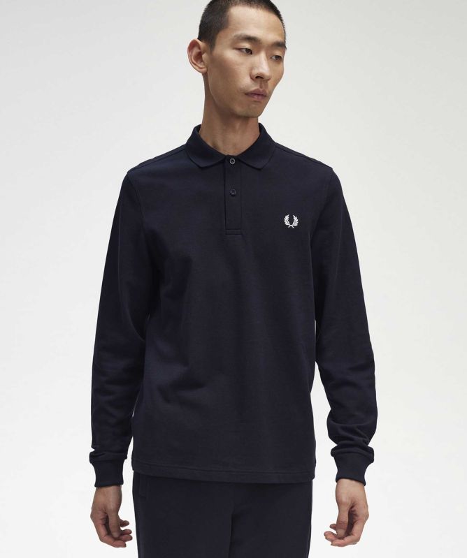 Fred Perry Long Sleeve Polo Shirt