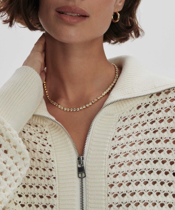 Varley Eloise Zip-Through Knit Jacket