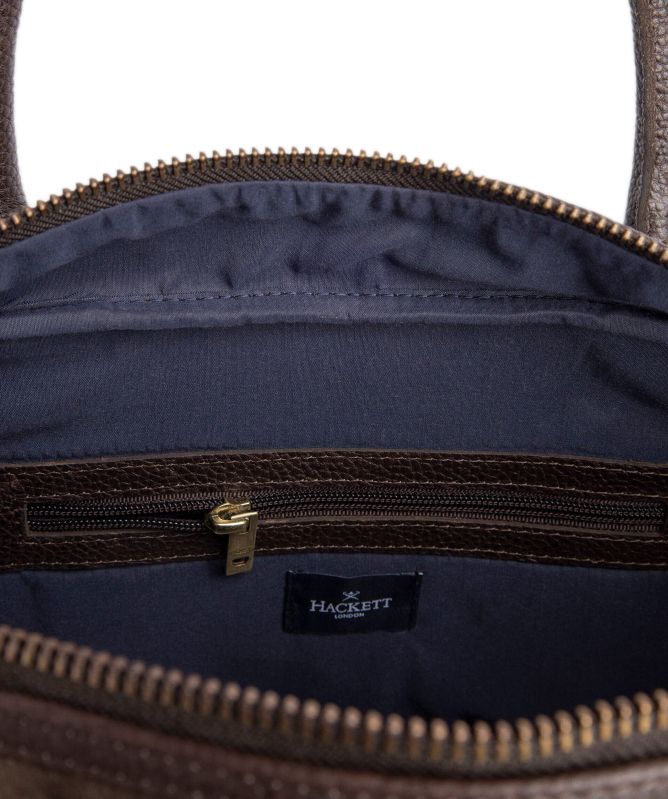 Hackett Suede Ludgate Briefcase