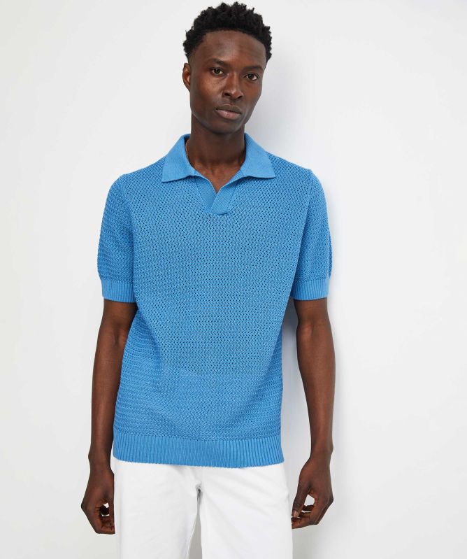 Filippo De Laurentiis Knitted Skipper Polo Shirt